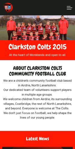 Mobile page screenshot