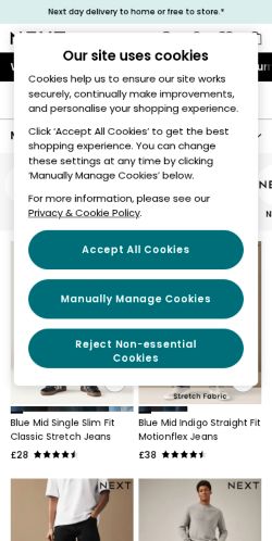 Mobile page screenshot