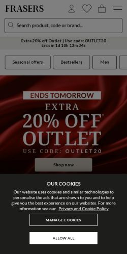 Mobile page screenshot