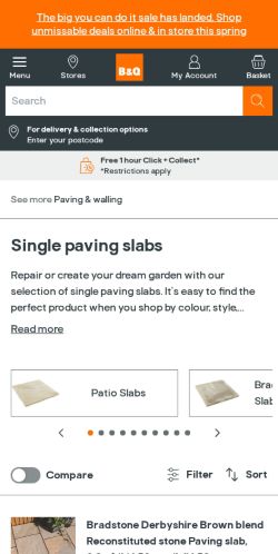 Mobile page screenshot