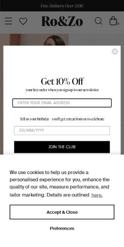 Mobile page screenshot