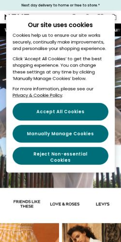 Mobile page screenshot