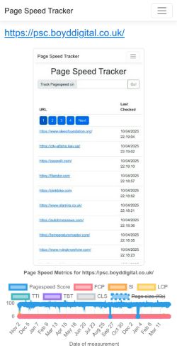 Mobile page screenshot