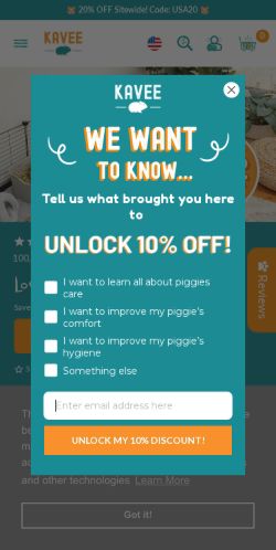 Mobile page screenshot