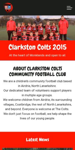 Mobile page screenshot