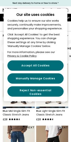 Mobile page screenshot
