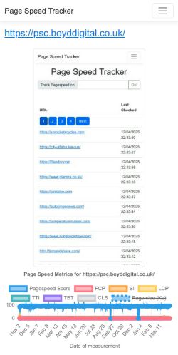 Mobile page screenshot