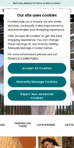 Mobile page screenshot