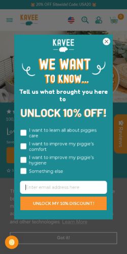 Mobile page screenshot