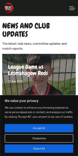 Mobile page screenshot