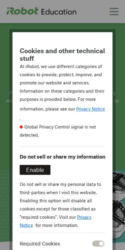 Mobile page screenshot
