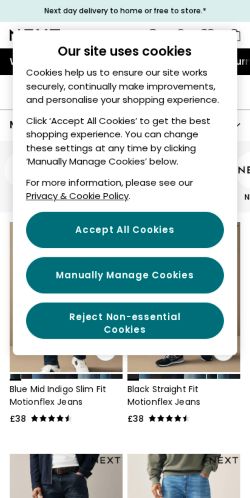 Mobile page screenshot