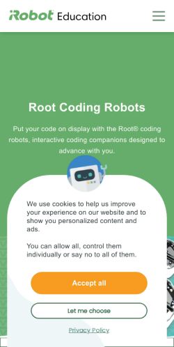 Mobile page screenshot