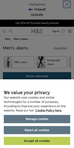 Mobile page screenshot