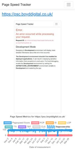 Mobile page screenshot