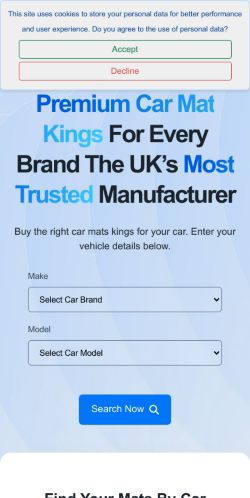 Mobile page screenshot