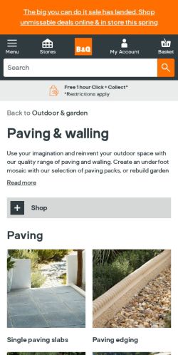 Mobile page screenshot