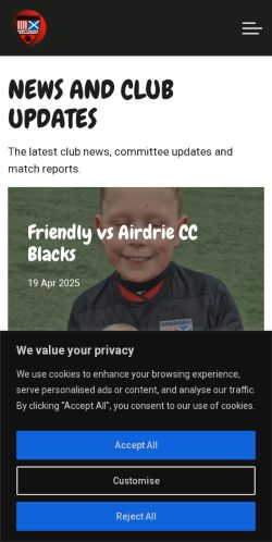 Mobile page screenshot