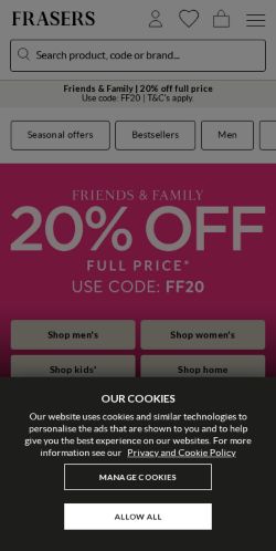 Mobile page screenshot