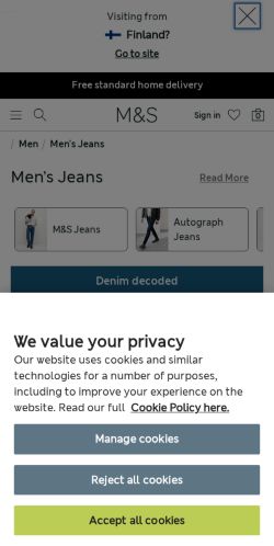 Mobile page screenshot