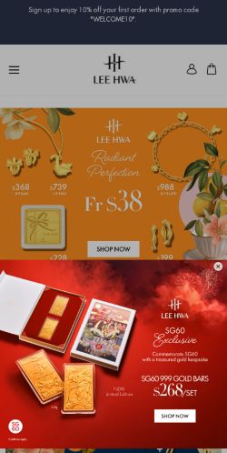 Mobile page screenshot