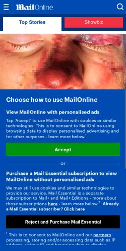 Mobile page screenshot