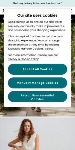 Mobile page screenshot