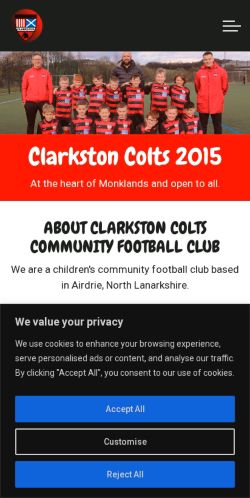 Mobile page screenshot