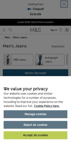 Mobile page screenshot