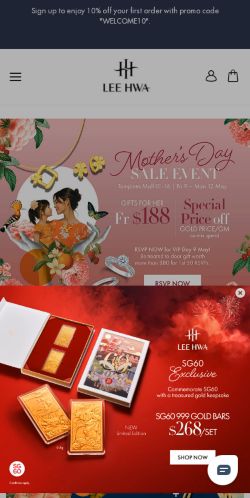 Mobile page screenshot