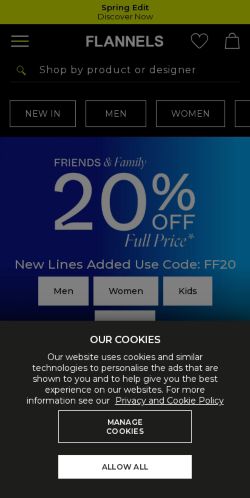 Mobile page screenshot