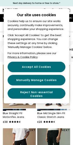 Mobile page screenshot