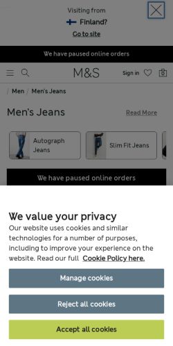 Mobile page screenshot