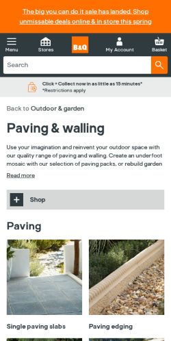 Mobile page screenshot