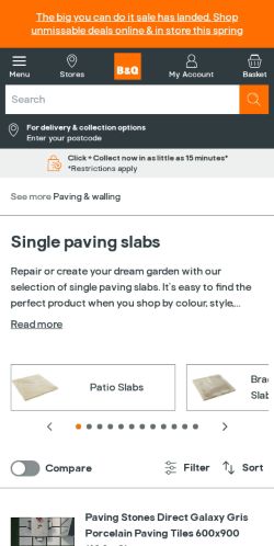 Mobile page screenshot