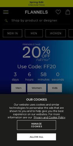 Mobile page screenshot