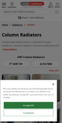 Mobile page screenshot