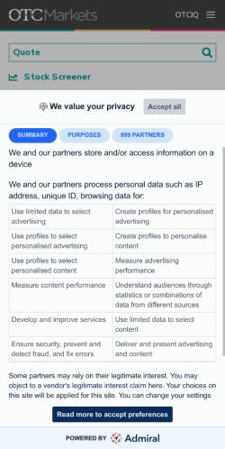 Mobile page screenshot