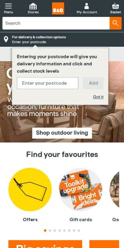 Mobile page screenshot