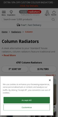 Mobile page screenshot