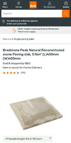 Mobile page screenshot