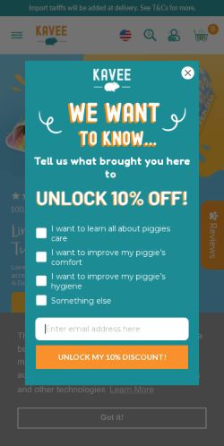 Mobile page screenshot