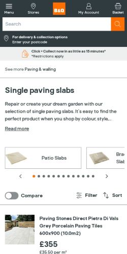 Mobile page screenshot