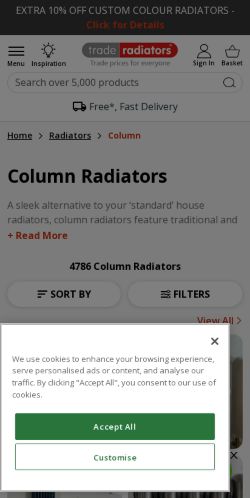 Mobile page screenshot