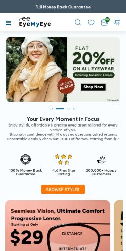 Mobile page screenshot