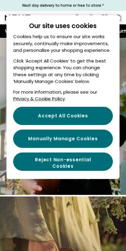 Mobile page screenshot