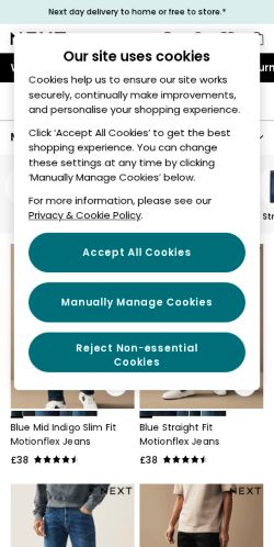 Mobile page screenshot