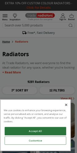 Mobile page screenshot
