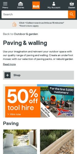 Mobile page screenshot