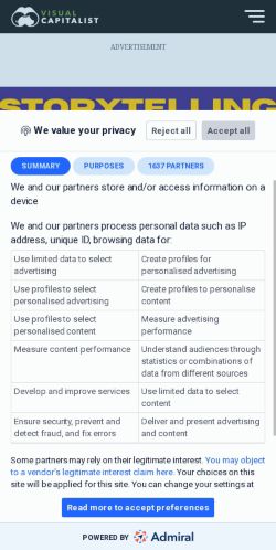 Mobile page screenshot
